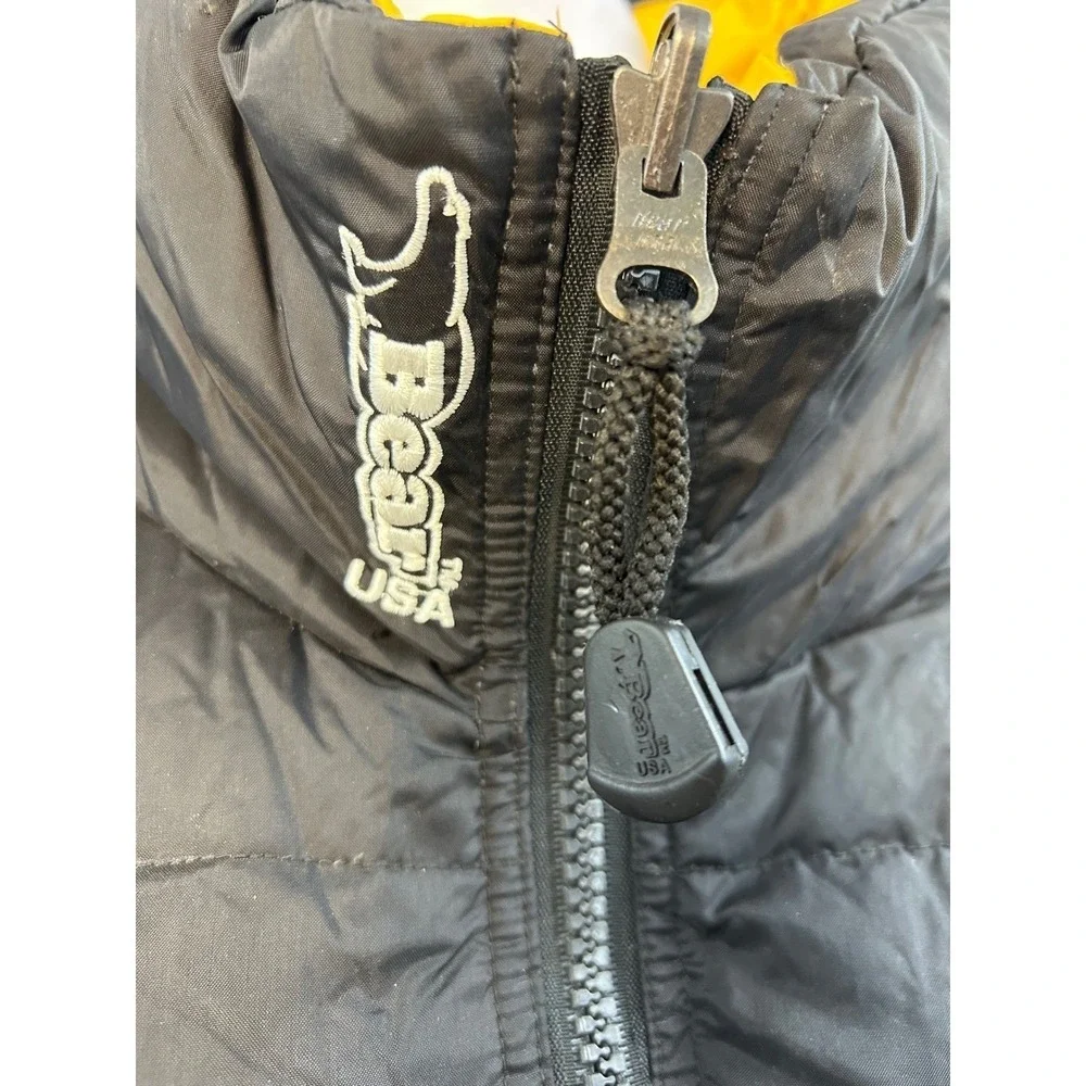 Rare VTG Bear USA Extreme Weather Reversible Duck Down Puffer Jacket Size 2XL‎